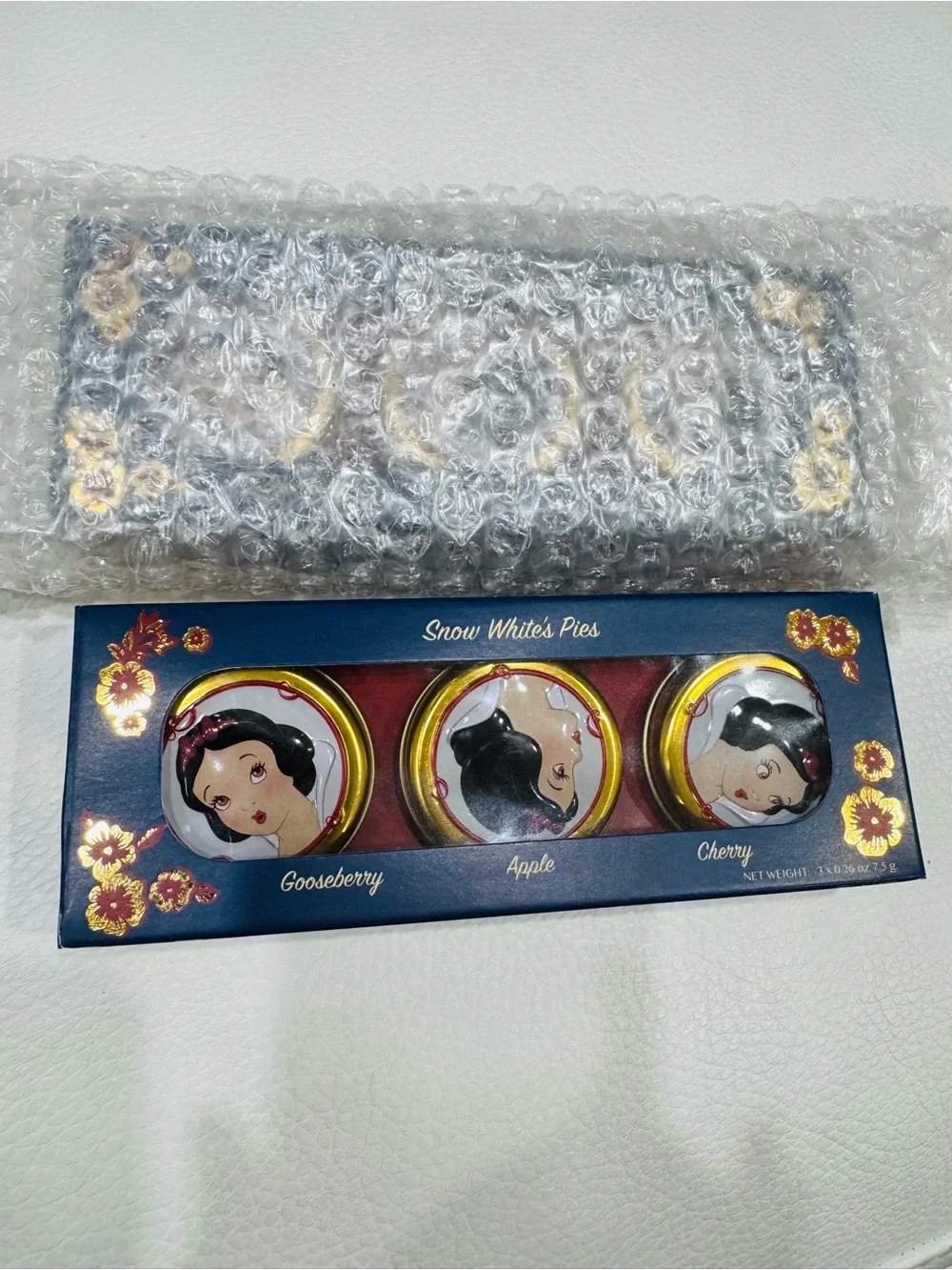 Besame Snow White Lip Balm Trio - Gooseberry Apple Cherry
